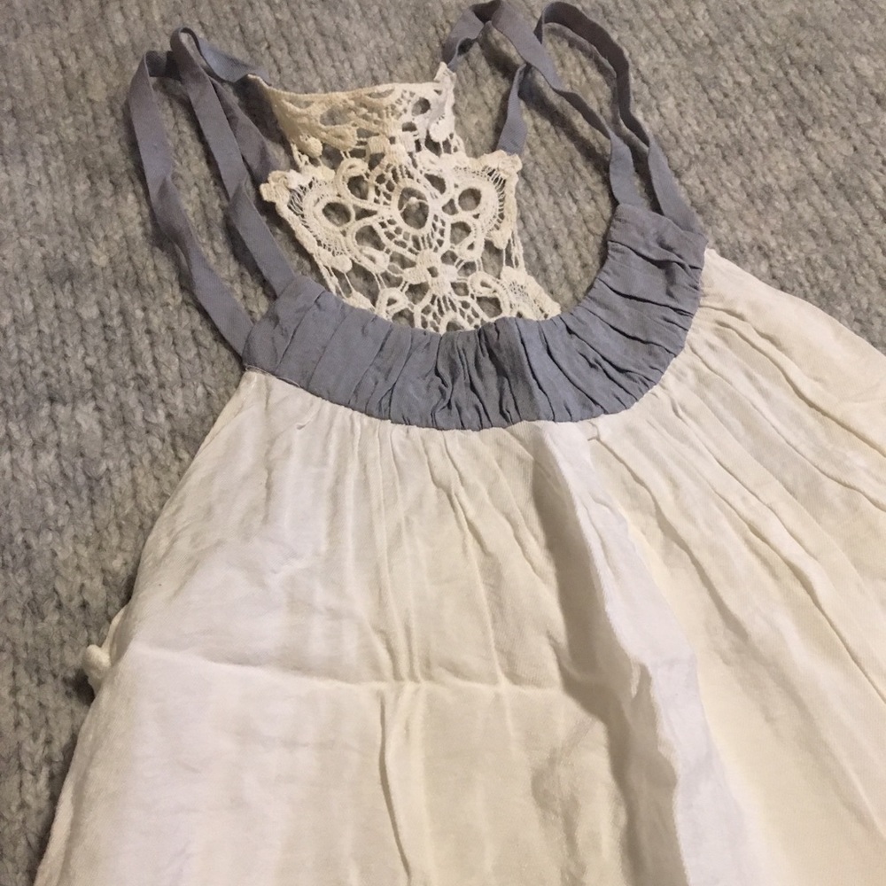 Adorable White Summer Dress